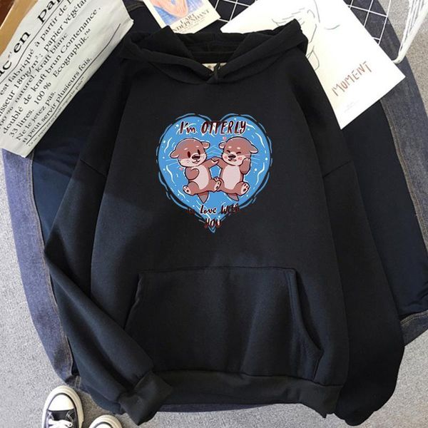 men's hoodies & sweatshirts otterly in love cartoon funny men casual loose sweatshirt autumn fleece warm streetwear pullover comfortabl, Black
men's hoodies & sweatshirts otterly in love cartoon funny men casual loose sweatshirt autumn fleece warm streetwear pullover comfortabl, Black