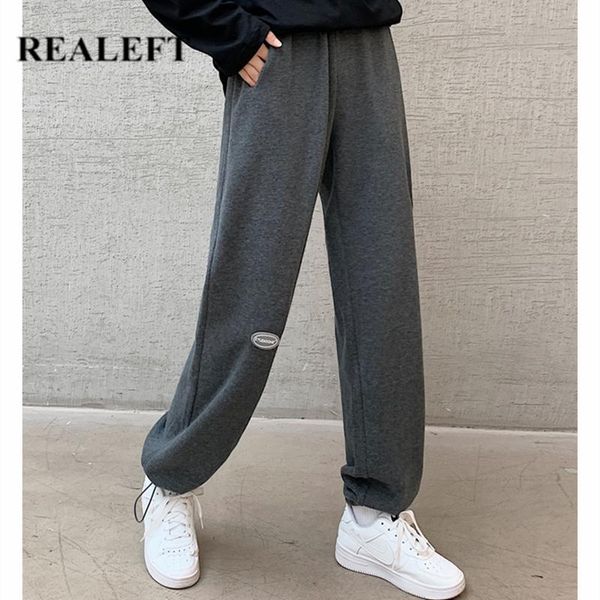 women's pants & capris realeft autumn winter loose sweatpants trousers fashionable solid high elastic waist casual ladies pocket 2021, Black;white
women's pants & capris realeft autumn winter loose sweatpants trousers fashionable solid high elastic waist casual ladies pocket 2021, Black;white