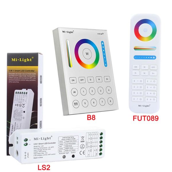 milight 2.4g ls2 5in 1smart led controller,wireless 8 zone fut089 remote,b8 wall-mounted touch panel for rgbw rgb+cct led strip
milight 2.4g ls2 5in 1smart led controller,wireless 8 zone fut089 remote,b8 wall-mounted touch panel for rgbw rgb+cct led strip