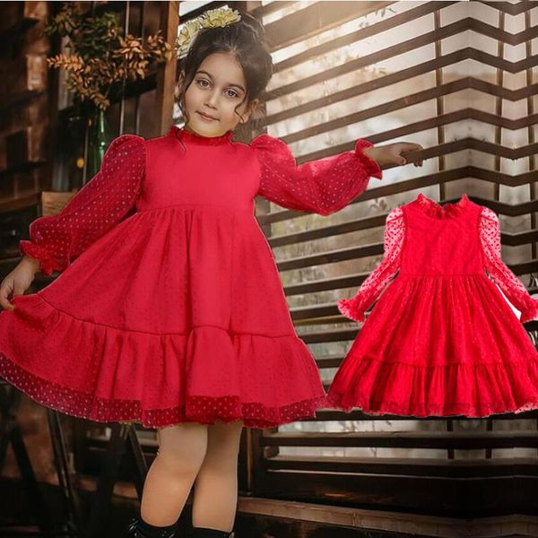 girl's dresses princess dress for little girl kids children autumn party casual wear full sleeves holiday mesh toddler 3-8y, Red;yellow
girl's dresses princess dress for little girl kids children autumn party casual wear full sleeves holiday mesh toddler 3-8y, Red;yellow