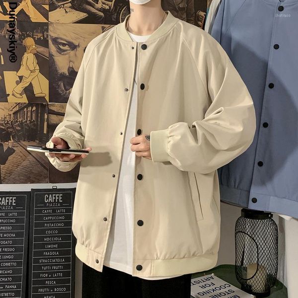 men's jackets 2021 fashion bomber raglan sleeves regular fitted korean trendy autumn clothing windbreaker white khaki black, Black;brown
men's jackets 2021 fashion bomber raglan sleeves regular fitted korean trendy autumn clothing windbreaker white khaki black, Black;brown