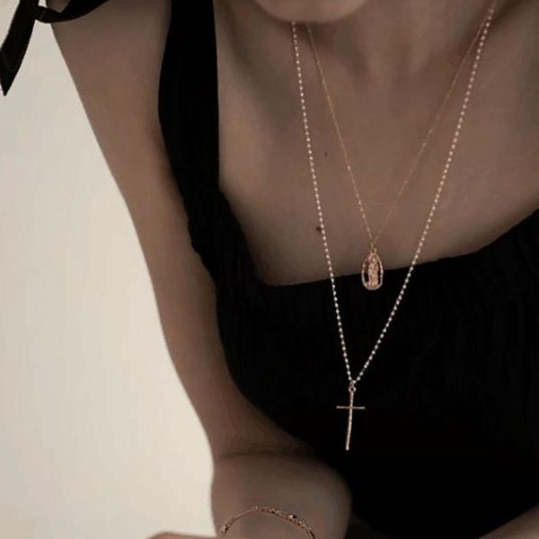 pendant necklaces long tassel cross women jewelry sweater rosary beads necklace choker chain charm bijoux femme kolye collare, Silver
pendant necklaces long tassel cross women jewelry sweater rosary beads necklace choker chain charm bijoux femme kolye collare, Silver