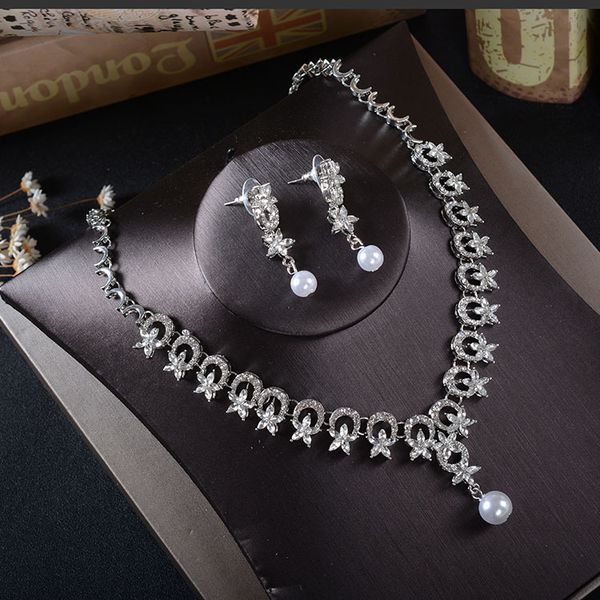 jewelry set tl211 bridal earrings necklace two piece korean rhinestone pearl set wedding dress crown headdress accessories, Slivery;golden
jewelry set tl211 bridal earrings necklace two piece korean rhinestone pearl set wedding dress crown headdress accessories, Slivery;golden