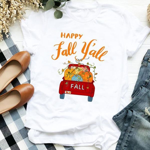 women lady truck 90s pumpkin cartoon fashion happy halloween print tshirt female t tee womens shirt clothes graphic t-shirt, White
women lady truck 90s pumpkin cartoon fashion happy halloween print tshirt female t tee womens shirt clothes graphic t-shirt, White
