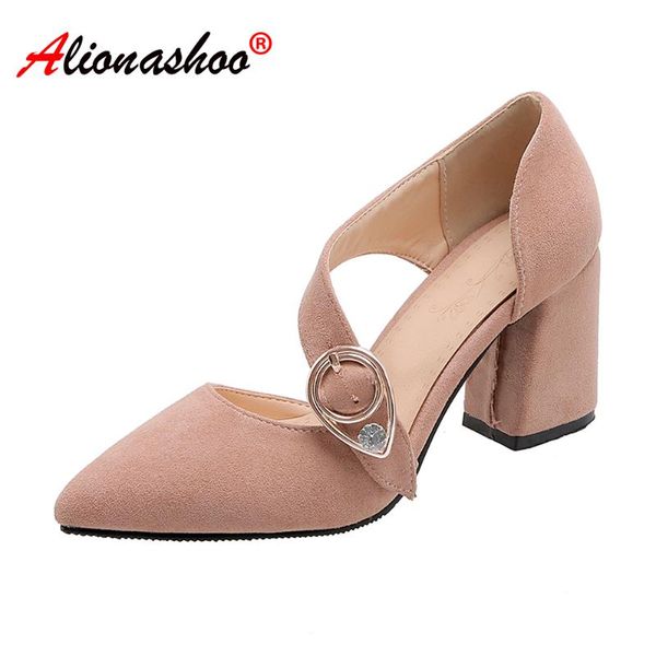 dress shoes women high heels elegant female pumps office pointed toe square heel lady work 34-46, Black
dress shoes women high heels elegant female pumps office pointed toe square heel lady work 34-46, Black