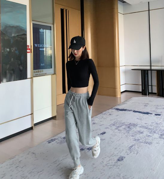 2021 winter new european goods red net tide harlan casual trousers bf beam bigger velvet women's sports pants j6ss, Black;white
2021 winter new european goods red net tide harlan casual trousers bf beam bigger velvet women's sports pants j6ss, Black;white