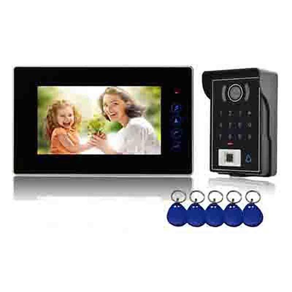 doorbells 7 inch video doorbell intercom monitor wired door bell password fingerprint card swiping unlock home villa security visual bells
doorbells 7 inch video doorbell intercom monitor wired door bell password fingerprint card swiping unlock home villa security visual bells