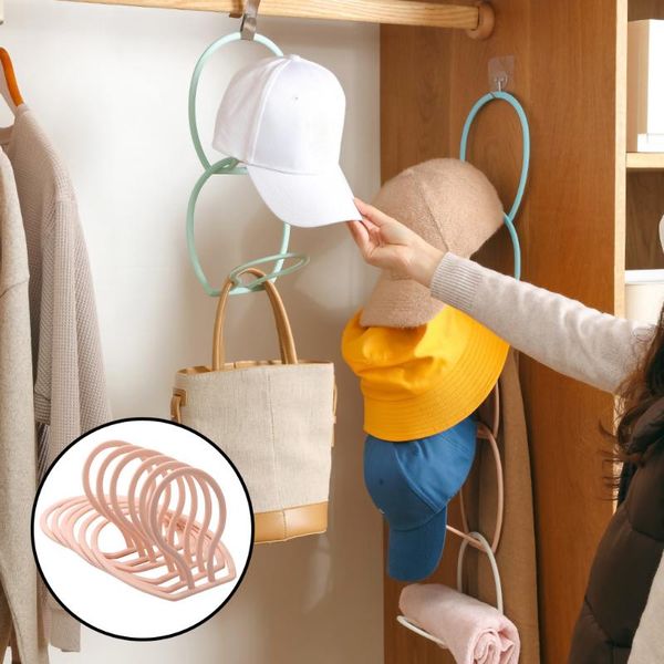 hooks & rails multifunctional door cap storage rack hat scarves bag hanger stackable hook stand organizer 6pcs
hooks & rails multifunctional door cap storage rack hat scarves bag hanger stackable hook stand organizer 6pcs