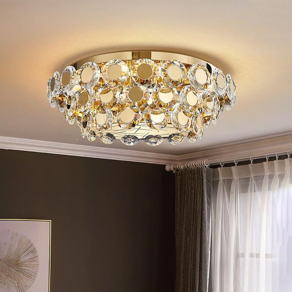 ceiling lights luxury crystal lamp for living room golden stainless steel bedroom led
ceiling lights luxury crystal lamp for living room golden stainless steel bedroom led