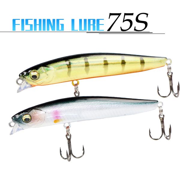 fishing lures baits minnow sinking suitable for all water layers 8g 75mm artificial hard plastic bass saltwater
fishing lures baits minnow sinking suitable for all water layers 8g 75mm artificial hard plastic bass saltwater