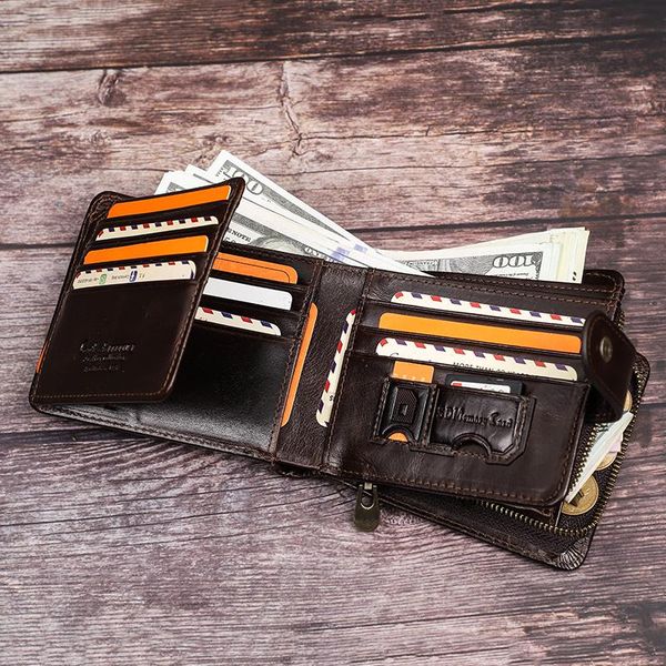 contact's diy engraving genuine leather wallet men rfid coin purse small portfolio male wallets multifunction card holder clutch, Red;black
contact's diy engraving genuine leather wallet men rfid coin purse small portfolio male wallets multifunction card holder clutch, Red;black