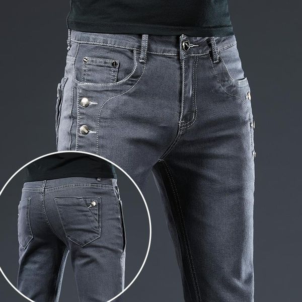men's jeans brand 2021 arrivals men quality casual male denim pants straight slim fit dark grey trousers yong, Blue
men's jeans brand 2021 arrivals men quality casual male denim pants straight slim fit dark grey trousers yong, Blue