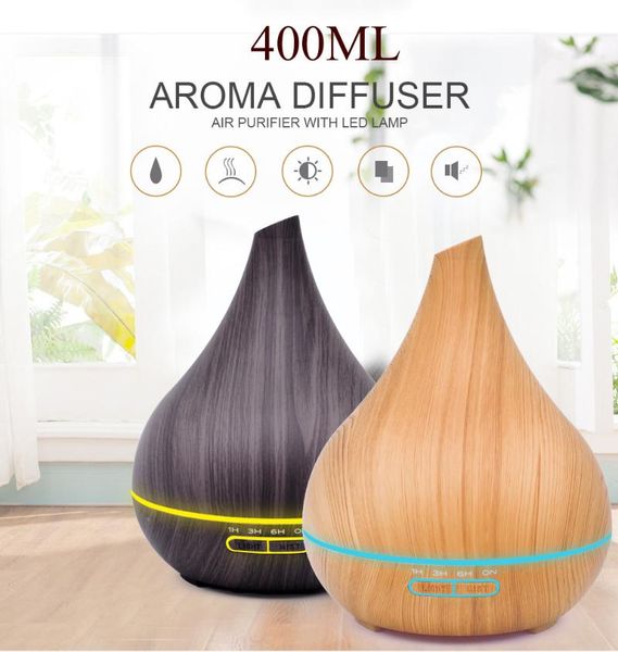 essential oils diffusers 400 ml wood grain ultrasonic air humidifier portable mini aroma oil diffuser for car room home office
essential oils diffusers 400 ml wood grain ultrasonic air humidifier portable mini aroma oil diffuser for car room home office