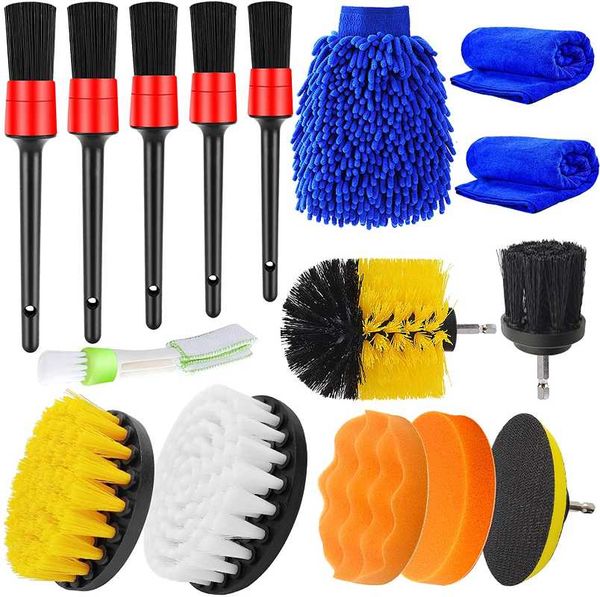 car sponge 16pcs detailing brush set drill set, cleaning kit for wheels,dashboard, engine, leather, carpet
car sponge 16pcs detailing brush set drill set, cleaning kit for wheels,dashboard, engine, leather, carpet