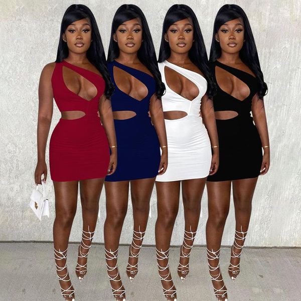 casual dresses women solid color bodycon slim mini dress sleeveless hollow party club sundress black/white/red/blue, Black;gray
casual dresses women solid color bodycon slim mini dress sleeveless hollow party club sundress black/white/red/blue, Black;gray