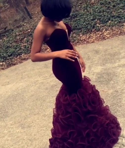 new burgundy 2021 mermaid prom es african aso ebi veet sweetheart ruffles tiered skirts long evening celebrity gowns lguq, White;pink
new burgundy 2021 mermaid prom es african aso ebi veet sweetheart ruffles tiered skirts long evening celebrity gowns lguq, White;pink