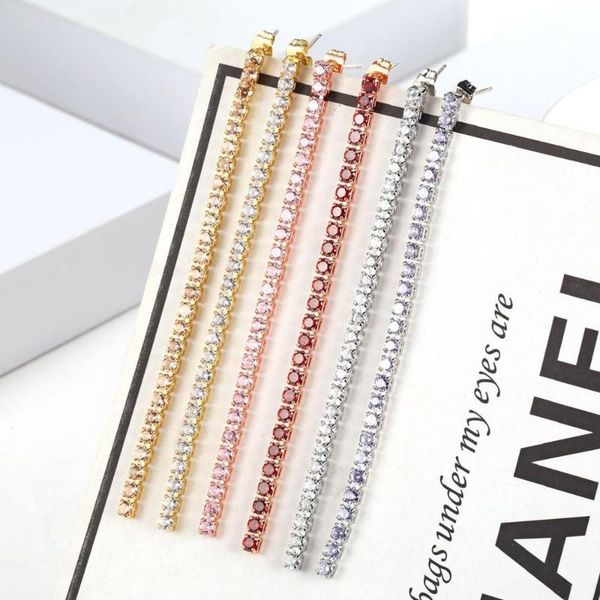 dangle & chandelier multicolor zircon earring female exquisite long tassel earrings for women fashion jewelry girlfriend gift, Silver
dangle & chandelier multicolor zircon earring female exquisite long tassel earrings for women fashion jewelry girlfriend gift, Silver