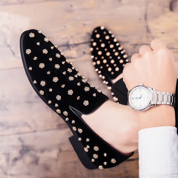 fashion brand men's shoes handmade leather comfortable loafers banquet party flats zapatos hombre 220309, Black
fashion brand men's shoes handmade leather comfortable loafers banquet party flats zapatos hombre 220309, Black