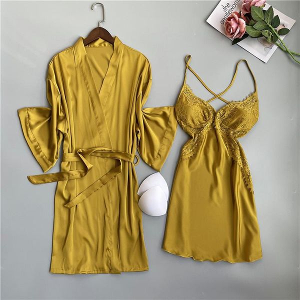 women's sleepwear 2pcs bathrobe gown sleep suit satin lace kimono robe nightdress set lady casual v-neck home wear nightgown, Black;red
women's sleepwear 2pcs bathrobe gown sleep suit satin lace kimono robe nightdress set lady casual v-neck home wear nightgown, Black;red