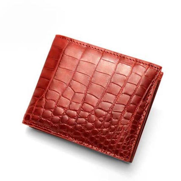 weitasi thailand crocodile men wallet male crocodile leather short business multi-function men wallet more card holder, Red;black
weitasi thailand crocodile men wallet male crocodile leather short business multi-function men wallet more card holder, Red;black