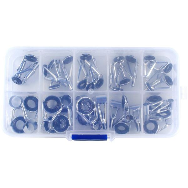 boat fishing rods 36 pcs diy central rings different size practical assorted stainless steel durable rod tip repair kit storage case
boat fishing rods 36 pcs diy central rings different size practical assorted stainless steel durable rod tip repair kit storage case