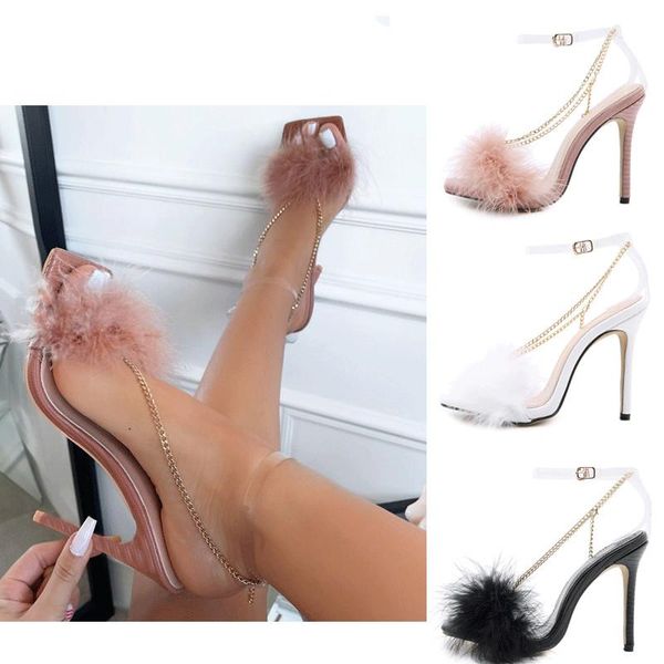 2021 new feather chain square thin heel sandals high heelsshoes ms sexy, comfortable, versatile and graceful party high heels, Black
2021 new feather chain square thin heel sandals high heelsshoes ms sexy, comfortable, versatile and graceful party high heels, Black