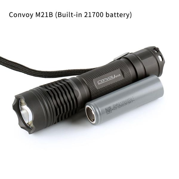 flashlights torches convoy m21b with luminus sst40, built-in 21700 battery
flashlights torches convoy m21b with luminus sst40, built-in 21700 battery