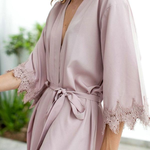 women's sleepwear wedding robe women with lace trim gown bridal bride bridesmaid robes kimono bath, Black;red
women's sleepwear wedding robe women with lace trim gown bridal bride bridesmaid robes kimono bath, Black;red