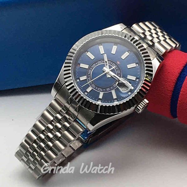 40mm classic luxury automatic lightweight watch comfortable bracelet blue dial waterproof folding gesp for men, Slivery;brown
40mm classic luxury automatic lightweight watch comfortable bracelet blue dial waterproof folding gesp for men, Slivery;brown