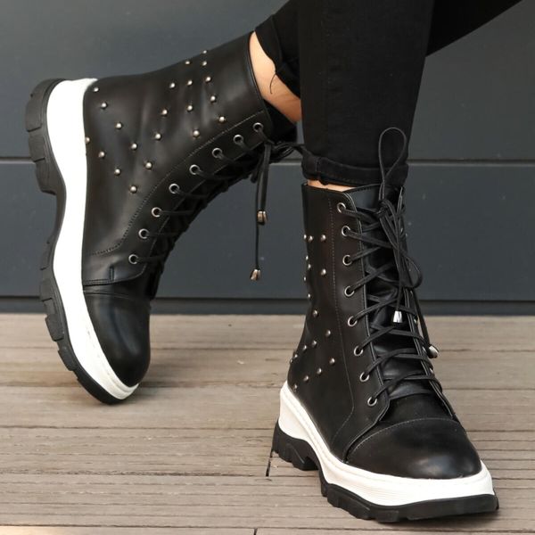 mio gusto ryan black and white colors 5cm flat winter sport platform women's boots, goth, 69dj
mio gusto ryan black and white colors 5cm flat winter sport platform women's boots, goth, 69dj