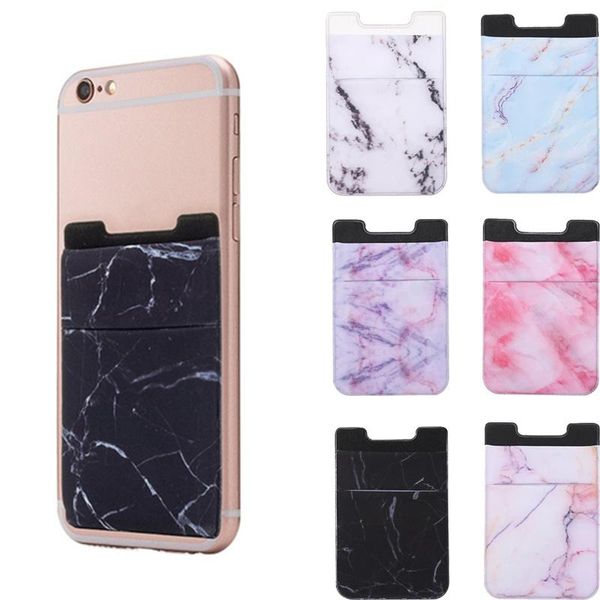 card holders 1pcs marble elastic mobile phone wallet credit id holder adhesive pocket sticker universal, Brown;gray
card holders 1pcs marble elastic mobile phone wallet credit id holder adhesive pocket sticker universal, Brown;gray