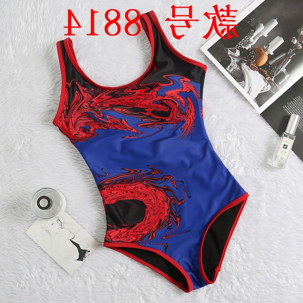 2020 swimsuit print one piece bikini, Black;green
2020 swimsuit print one piece bikini, Black;green