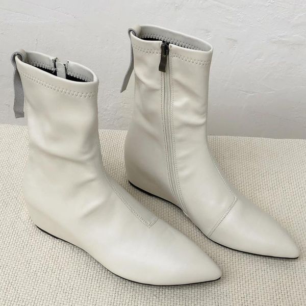 boots women's great pu leather flats ankle pointed toe elegant ladies winter short booties warm plush shoes women, Black
boots women's great pu leather flats ankle pointed toe elegant ladies winter short booties warm plush shoes women, Black