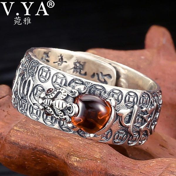 cluster rings v.ya natural stone silver for men women vintage 925 sterling lucky ring chinese pixiu finger jewelry, Golden;silver
cluster rings v.ya natural stone silver for men women vintage 925 sterling lucky ring chinese pixiu finger jewelry, Golden;silver