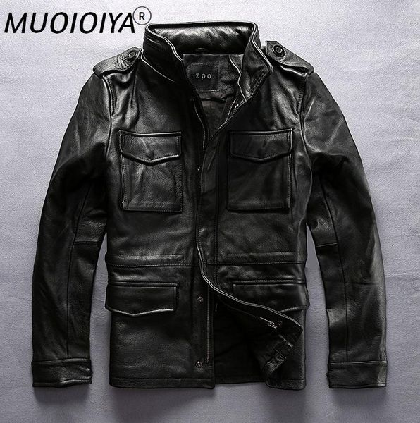 men's leather & faux factory men black genuine cow jacket casual long style m65 multi-pocket cowskin jackets winter russia coats
men's leather & faux factory men black genuine cow jacket casual long style m65 multi-pocket cowskin jackets winter russia coats