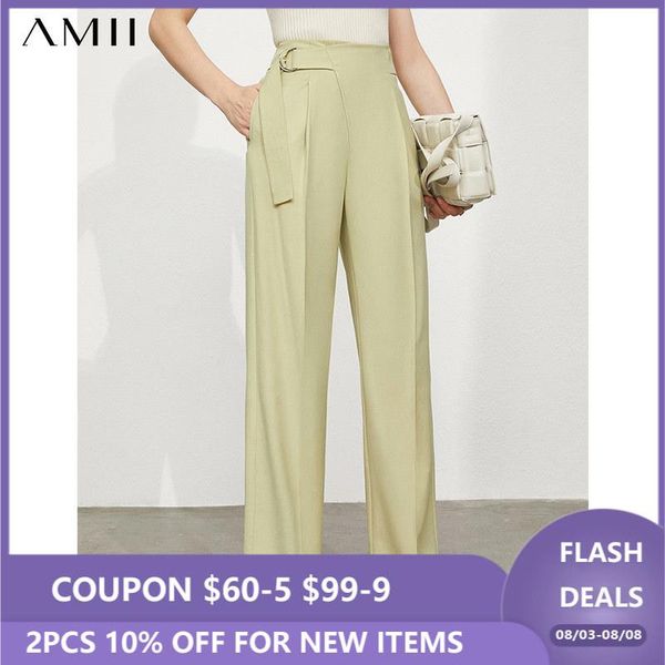 women's pants & capris amii minimalism autumn for women elegant high waist wide leg office lady work suit female trousers 12170311, Black;white
women's pants & capris amii minimalism autumn for women elegant high waist wide leg office lady work suit female trousers 12170311, Black;white