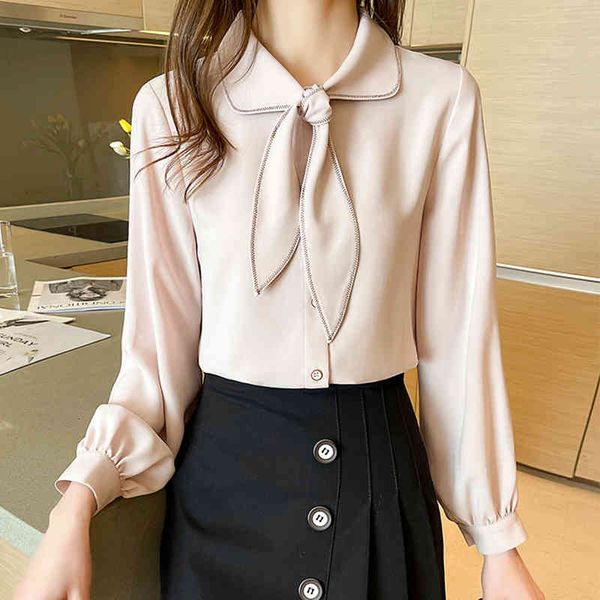 women's blouses & shirts long-sleeve blouse with buttons, chiffon shirts, women's blouses for autumn v8v4, White
women's blouses & shirts long-sleeve blouse with buttons, chiffon shirts, women's blouses for autumn v8v4, White