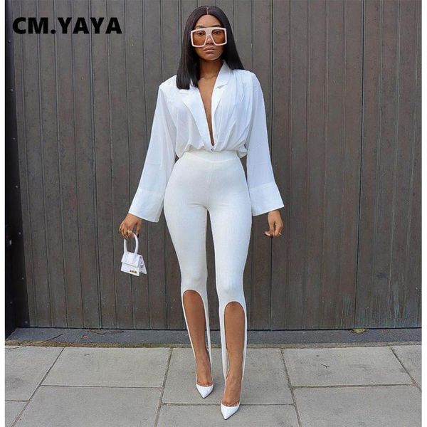 women's pants & capris cm. women knit solid high slit legging streetwear party waist trousers, Black;white
women's pants & capris cm. women knit solid high slit legging streetwear party waist trousers, Black;white