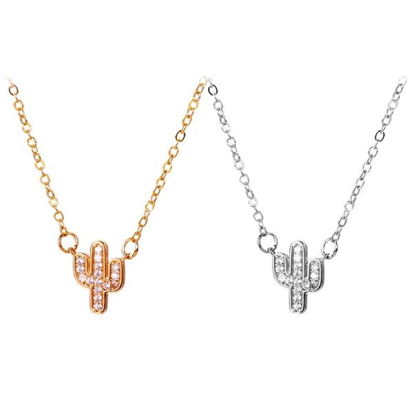 pendant necklaces creative short cactus necklace for women simple imitation zircon clavicle chain fashion jewelry accessories, Silver
pendant necklaces creative short cactus necklace for women simple imitation zircon clavicle chain fashion jewelry accessories, Silver