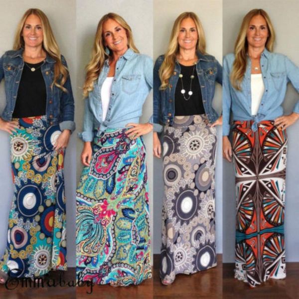 skirts fashion women skirt ladies print high waisted long 2021 beach summer flared, Black
skirts fashion women skirt ladies print high waisted long 2021 beach summer flared, Black