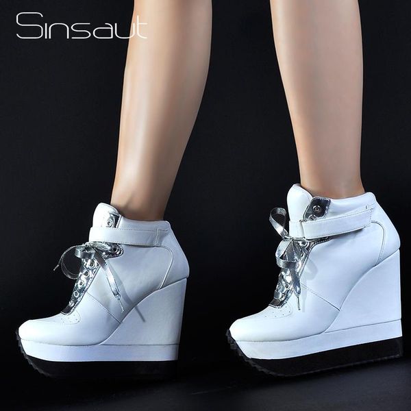 sinsaut casual shoes women high heels platform shoes lace up ankle strap height increase women wedge sneakers chaussure femme, Black
sinsaut casual shoes women high heels platform shoes lace up ankle strap height increase women wedge sneakers chaussure femme, Black