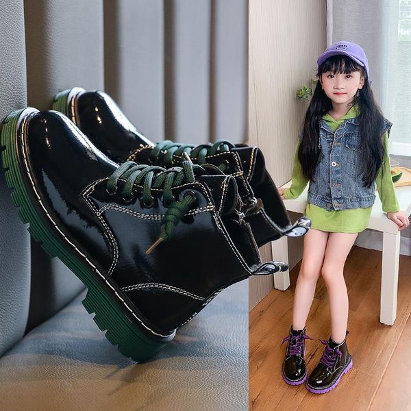 boots children' shoes high girls boot student 26-36 school casual water proof fashion, Black;grey
boots children' shoes high girls boot student 26-36 school casual water proof fashion, Black;grey