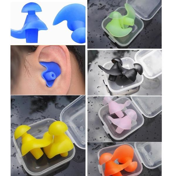 1 pair soft ear plugs swimming sile waterproof dust-proof earplugs diving water sports swim swimming anti-noise acc qylcja
1 pair soft ear plugs swimming sile waterproof dust-proof earplugs diving water sports swim swimming anti-noise acc qylcja
