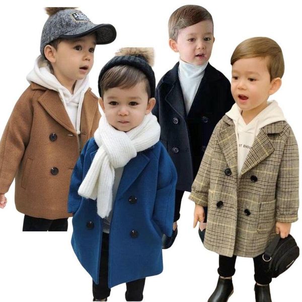 jackets winter coat for boys thick woolen cloth jacket fashion plaid kids outerwear autumn england toddler clothes children school wear, Blue;gray
jackets winter coat for boys thick woolen cloth jacket fashion plaid kids outerwear autumn england toddler clothes children school wear, Blue;gray