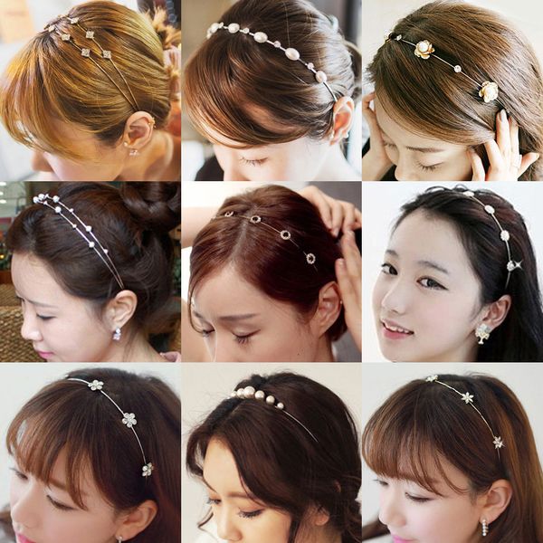 fashion fashion hair accessories headdress hairband rhinestone sweet headband inlaid with pearl bangs hairpin trinket, Silver
fashion fashion hair accessories headdress hairband rhinestone sweet headband inlaid with pearl bangs hairpin trinket, Silver