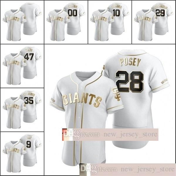 2020 new baseball men 28 buster posey 10 evan longoria 9 brandon belt cueto samardzija custom women youth kids white golden edition jersey, Blue;black
2020 new baseball men 28 buster posey 10 evan longoria 9 brandon belt cueto samardzija custom women youth kids white golden edition jersey, Blue;black