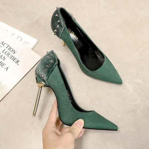 dress shoes 2021 women's fashion pointed stiletto heels ins style professional party fine heel ladies, Black
dress shoes 2021 women's fashion pointed stiletto heels ins style professional party fine heel ladies, Black