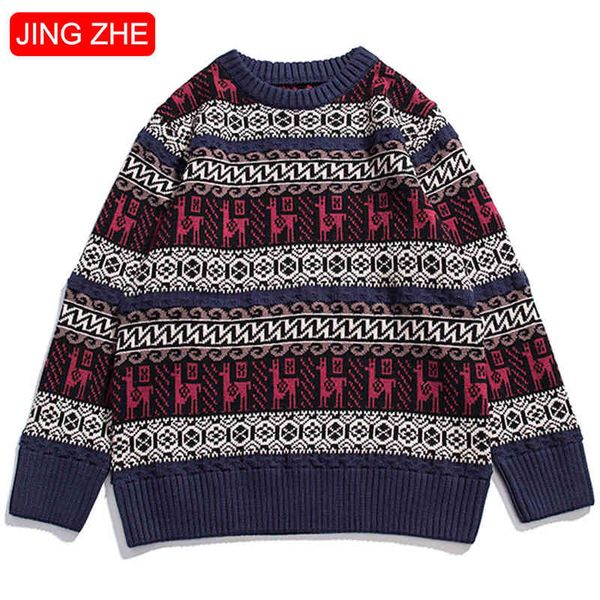jing zhe wo s christmas long sve women casual autumn winter female pullover fashion knitted sweater, White;black
jing zhe wo s christmas long sve women casual autumn winter female pullover fashion knitted sweater, White;black