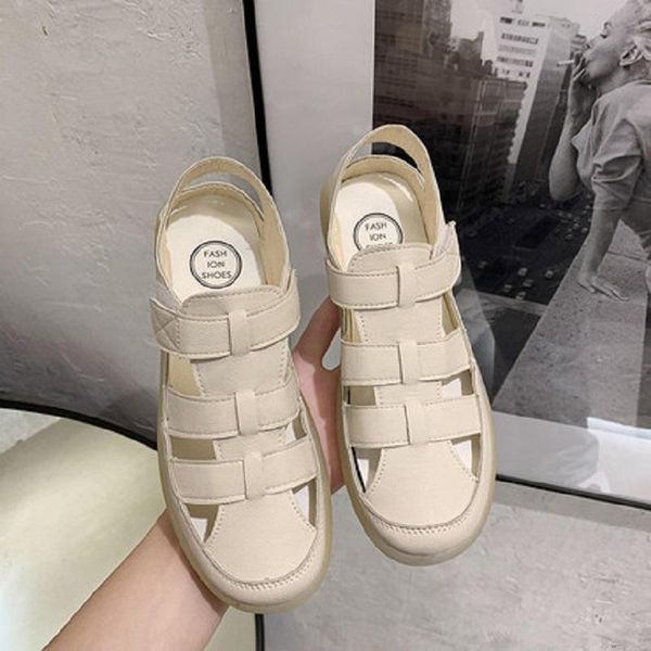 women's shoes summer 2021 trend baotou comfortable sandals casual wild non-slip lightweight beach shoes, Black
women's shoes summer 2021 trend baotou comfortable sandals casual wild non-slip lightweight beach shoes, Black