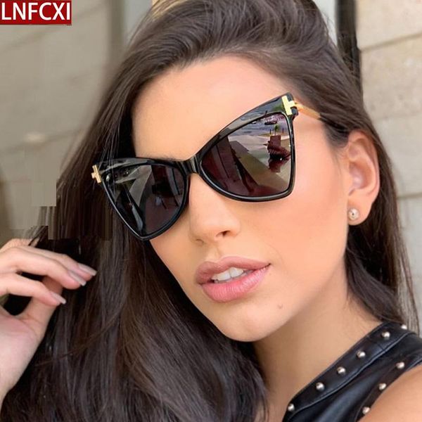 sunglasses lnfcxi women's cat eye metal fashion shades luxury oversized female lady triangle eyewear accessories, White;black
sunglasses lnfcxi women's cat eye metal fashion shades luxury oversized female lady triangle eyewear accessories, White;black